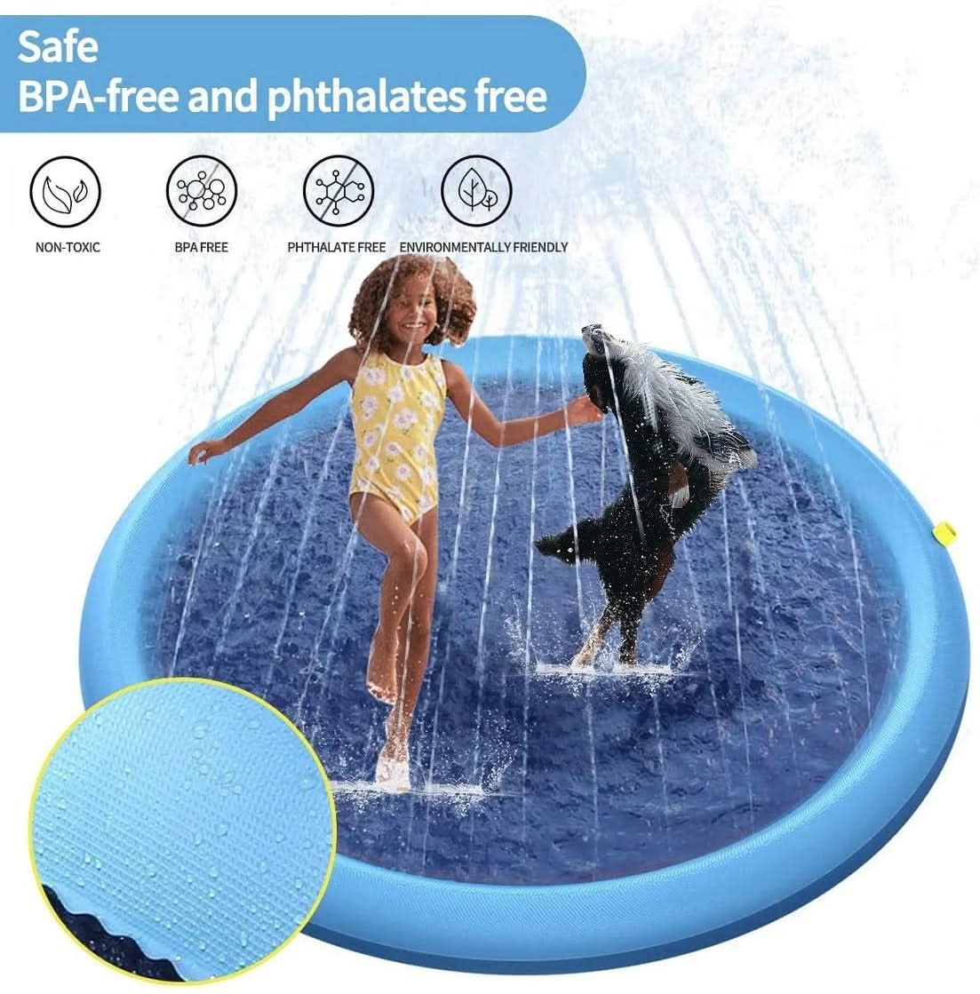 AquaPaws Mata do Pluskania Interaktywna Mata Wodna dla Psów na Lato
