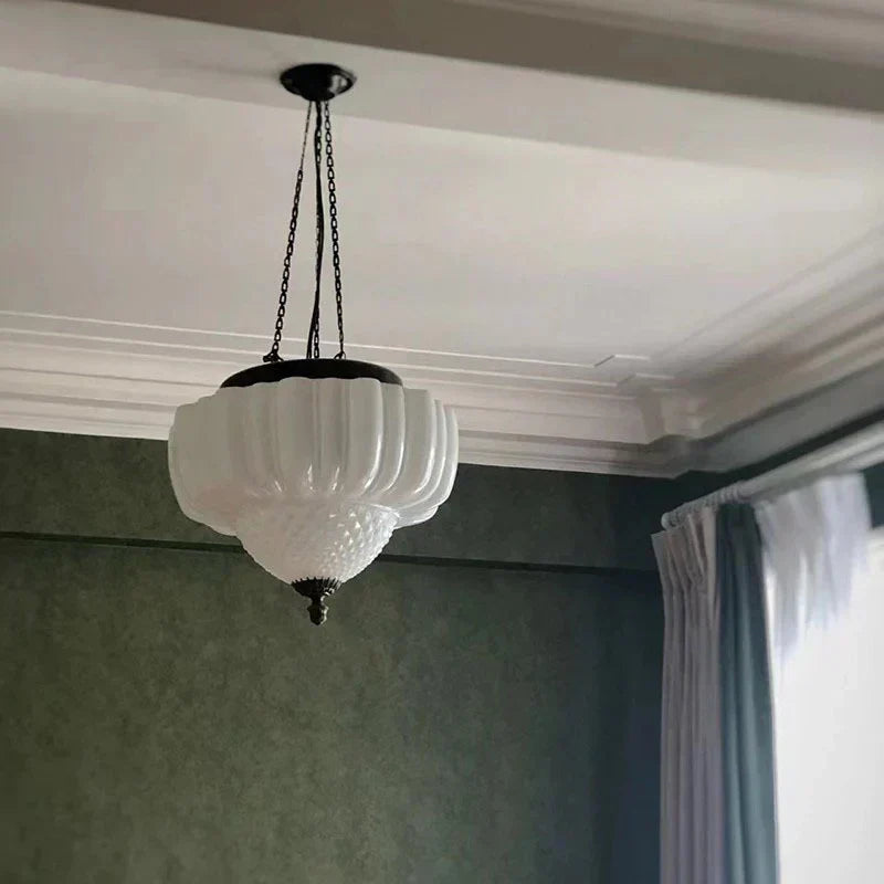 Lunara Zeitgenössische Glas- und Stahl-Pendelleuchte für moderne Innenräume | Snurv