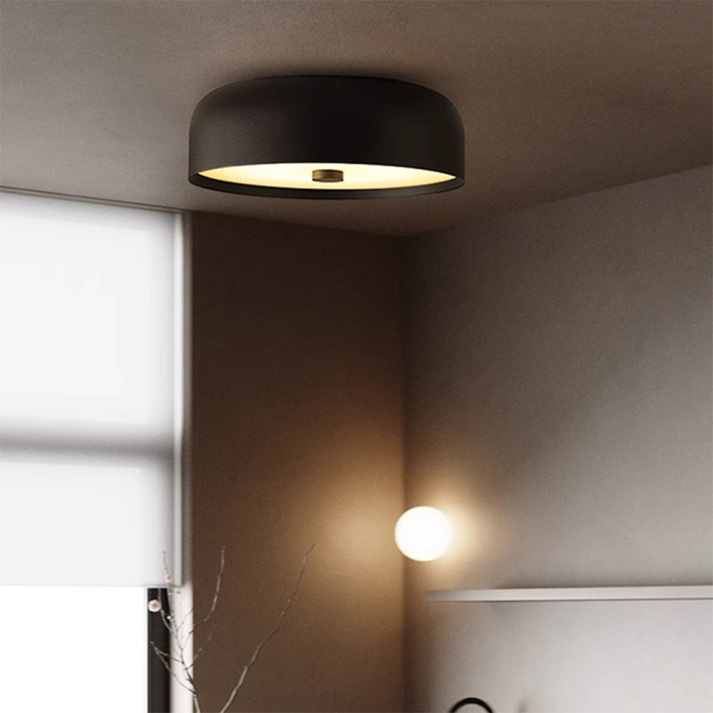Retro stijl Noordse plafondlamp minimalistische LED opbouwlamp