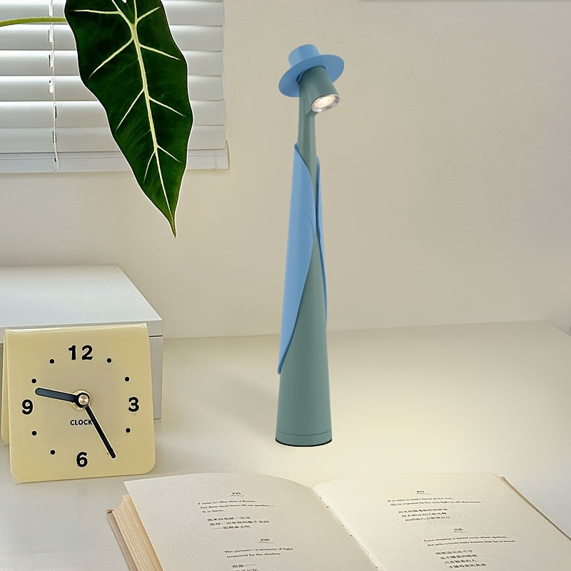 Creative Touch LED-Hutlicht Schreibtischlampe Wiederaufladbar