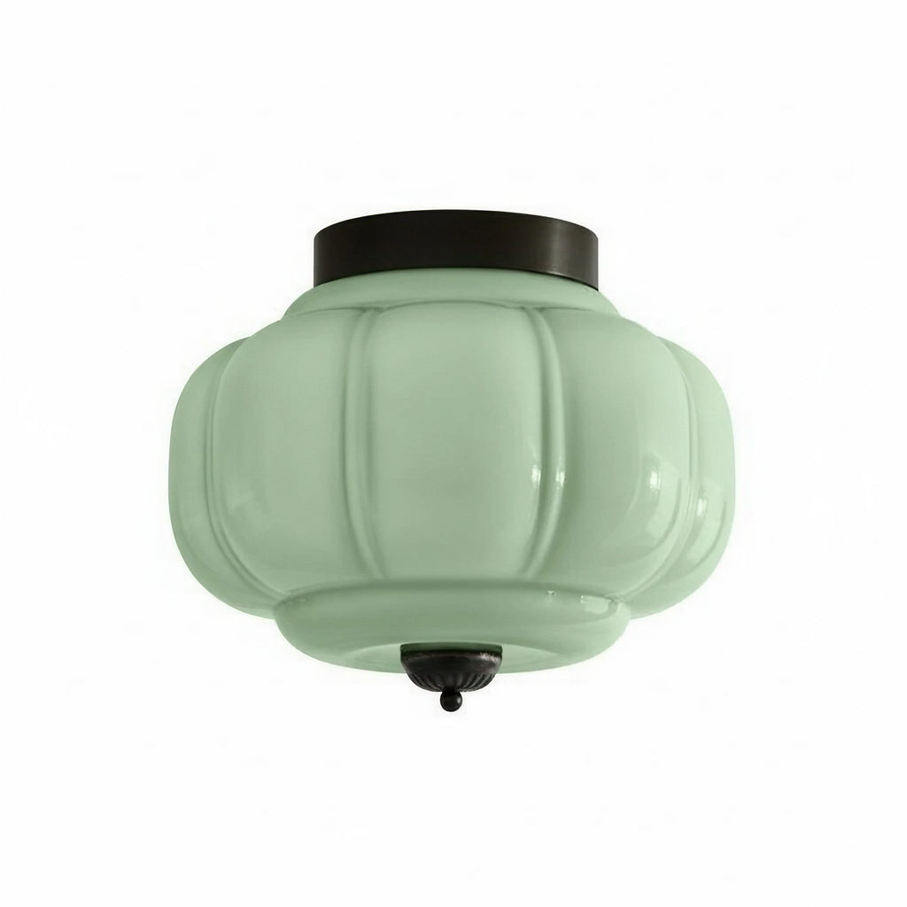 Stropní svítidlo Milk Glass s skleněným stínidlem, moderní přisazené, skandinávský styl