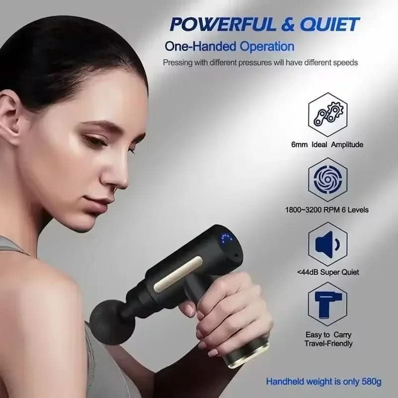 ZenPulse Massagepistole Zur Muskelentspannung Und Regeneration