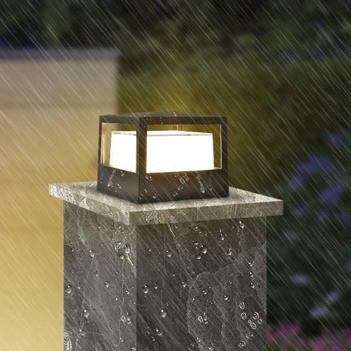 Outdoor LED Lawn Light With Industrial Waterproof Aluminium Cylinder