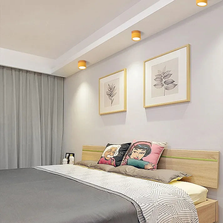 Virel Nordic LED-Deckenleuchte Minimalistisches zylindrisches Leuchtmittel | Snurv