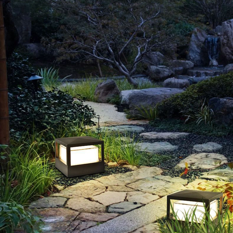 Outdoor LED Lawn Light With Industrial Waterproof Aluminium Cylinder