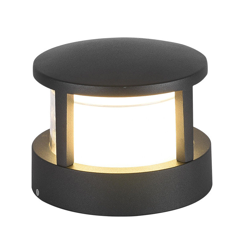 Outdoor LED Lawn Light With Industrial Waterproof Aluminium Cylinder