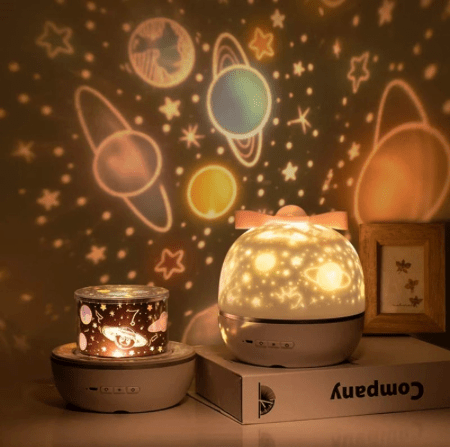 جهاز عرض النجوم السحري LunaGlow Sphere لغرفة الأطفال
