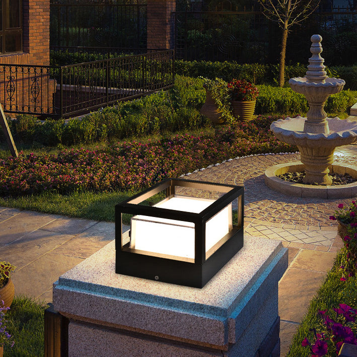 Outdoor LED Lawn Light With Industrial Waterproof Aluminium Cylinder