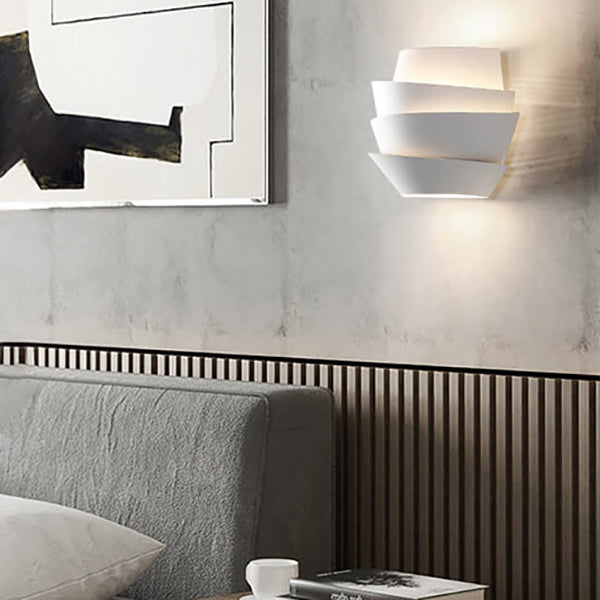 Nordella Nordic Wall Lamp With Two Iron Light Points