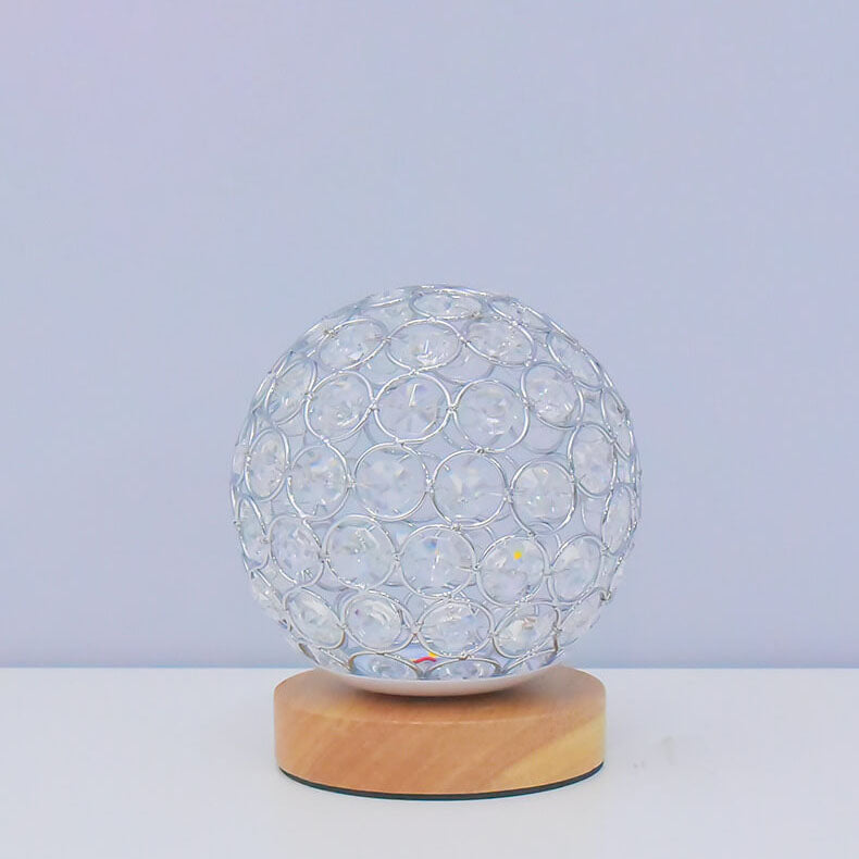 Lumora LED-natbordslampe med USB-genopladning og minimalistisk design