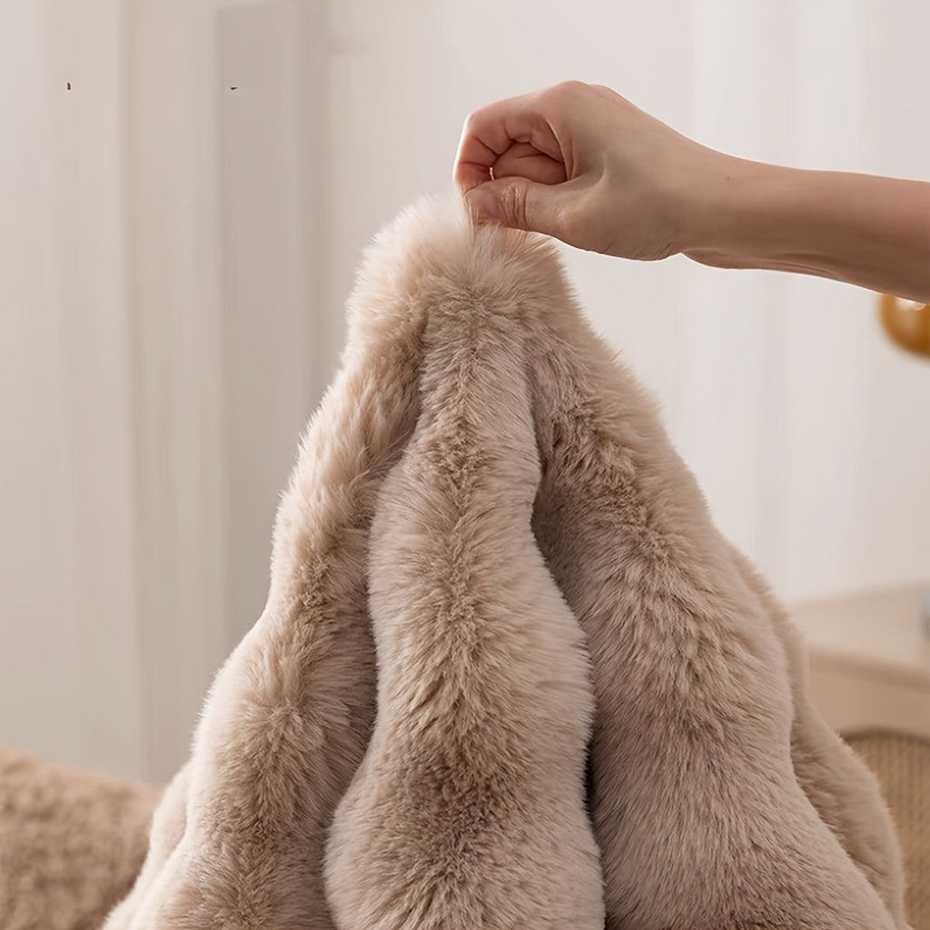Cloud Comfort Plüsch Bubble Rundteppich für gemütliche Wohnbereiche
