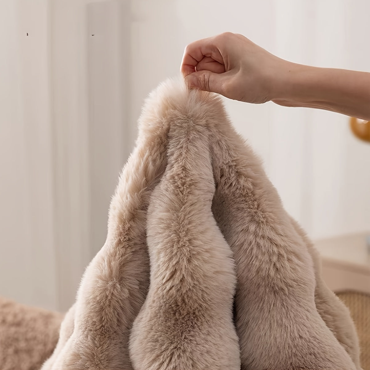 Cloud Comfort Plüsch Bubble Rundteppich für gemütliche Wohnbereiche