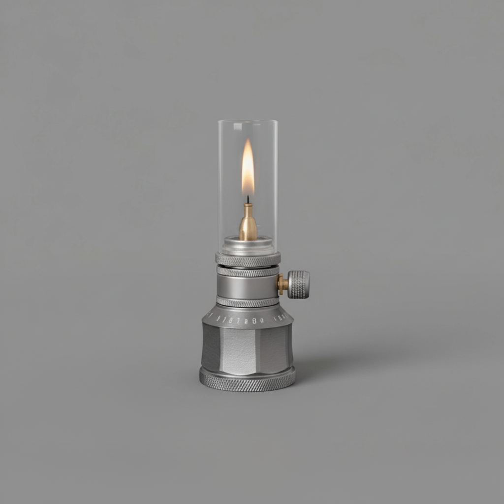 TrailGlow Portable Butane Lamp With Bright Adjustable Light