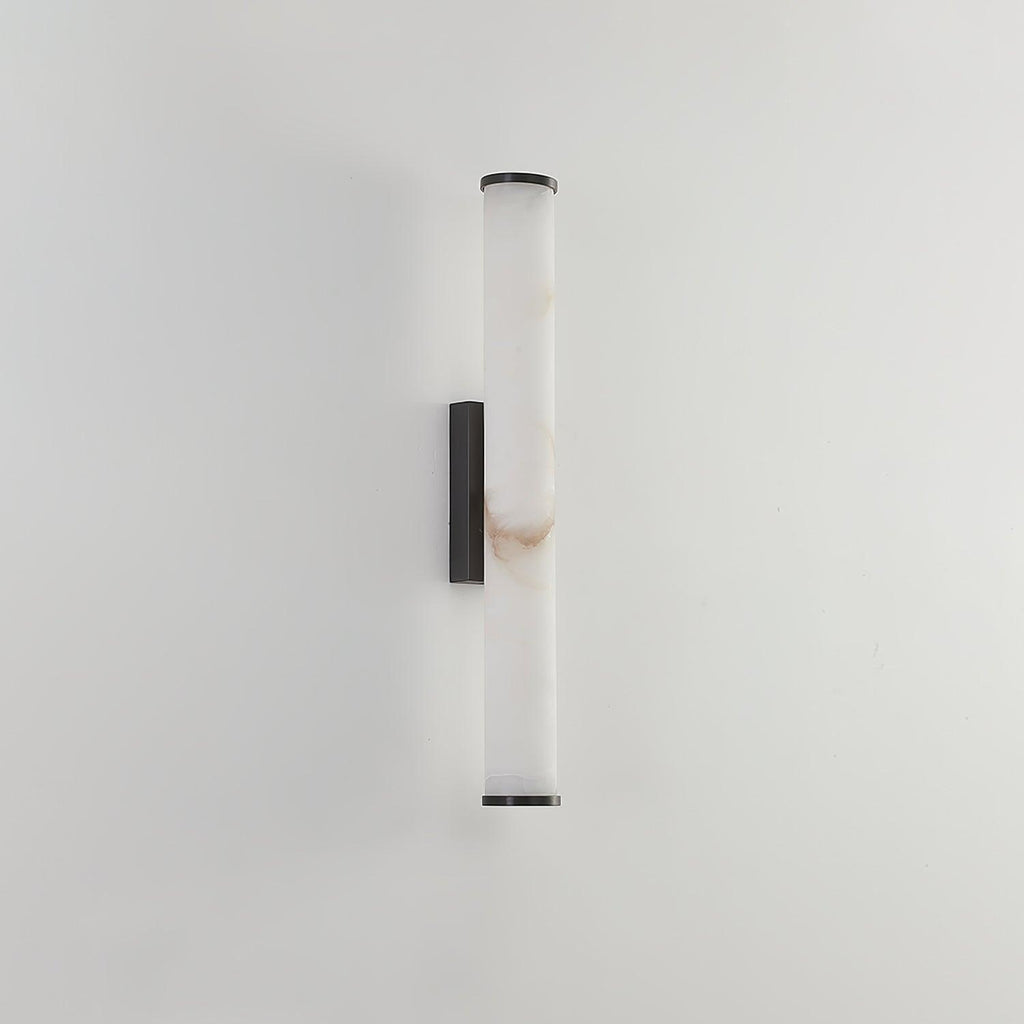 Applique da parete LED con design a tubo in alabastro, 1 luce | Rosalyssa