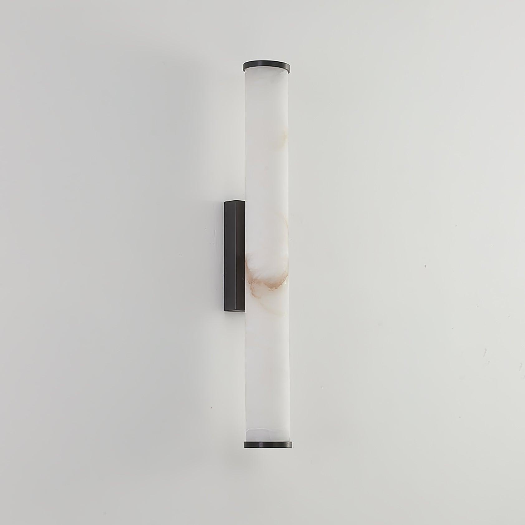 Applique da parete LED con design a tubo in alabastro, 1 luce | Rosalyssa