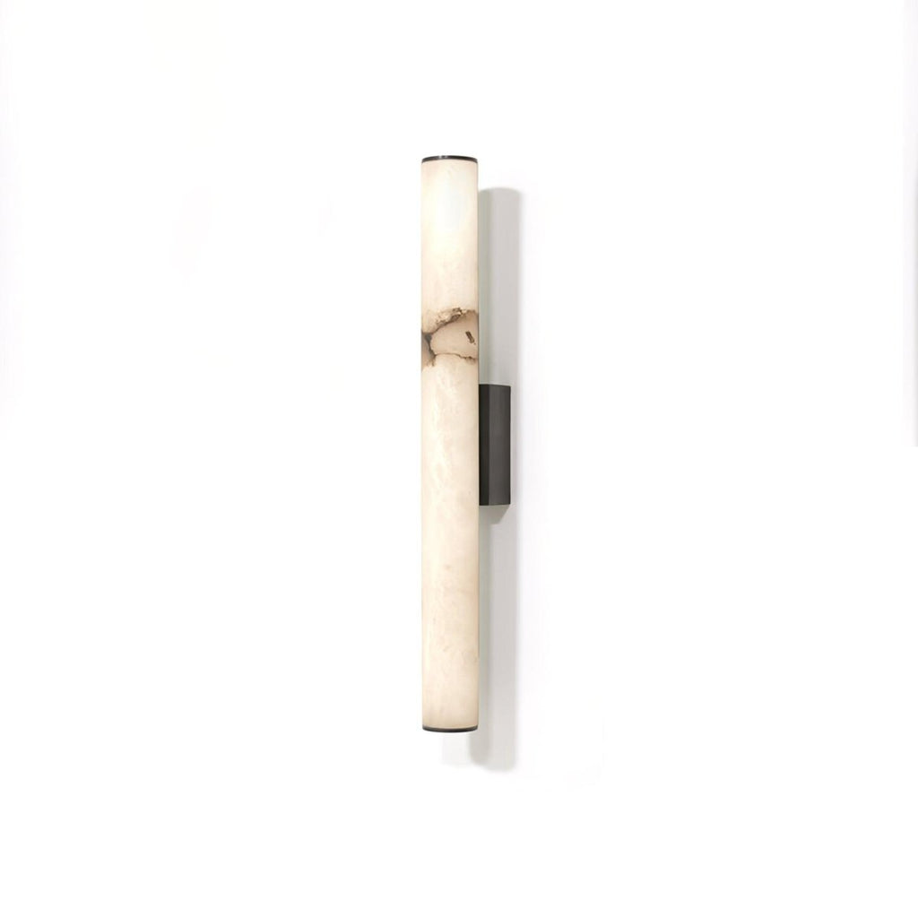 Applique da parete LED con design a tubo in alabastro, 1 luce | Rosalyssa