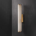 Applique da parete LED con design a tubo in alabastro, 1 luce | Rosalyssa