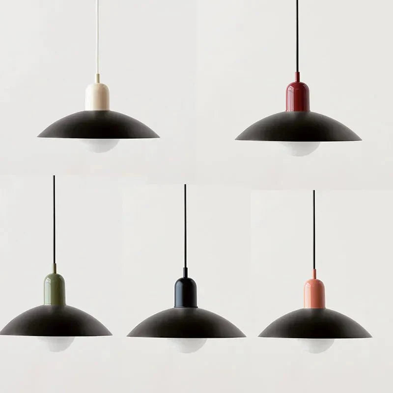 Macaron Bauhaus pendel til farverige interiører