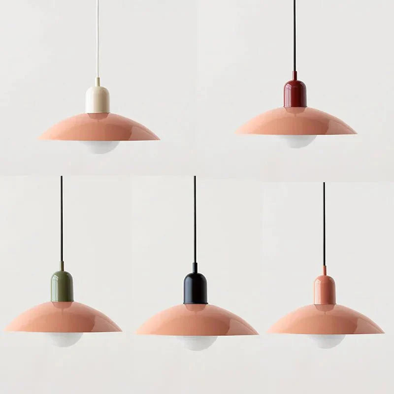 Macaron Bauhaus pendel til farverige interiører