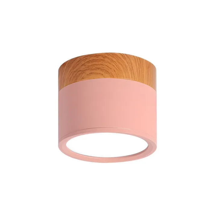 Virel Nordic LED-Deckenleuchte Minimalistisches zylindrisches Leuchtmittel | Snurv