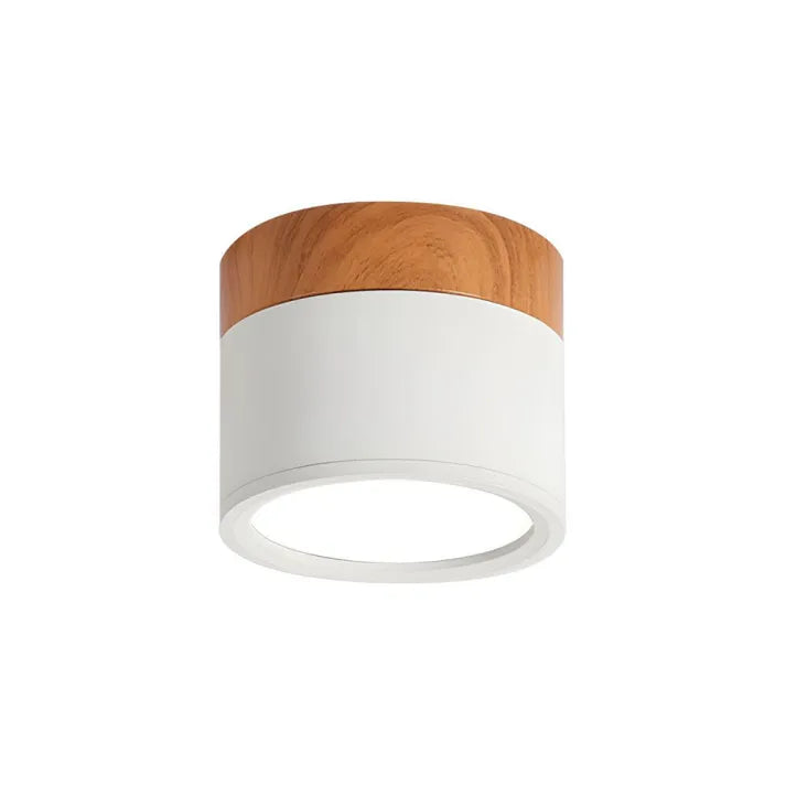 Virel Nordic LED-Deckenleuchte Minimalistisches zylindrisches Leuchtmittel | Snurv