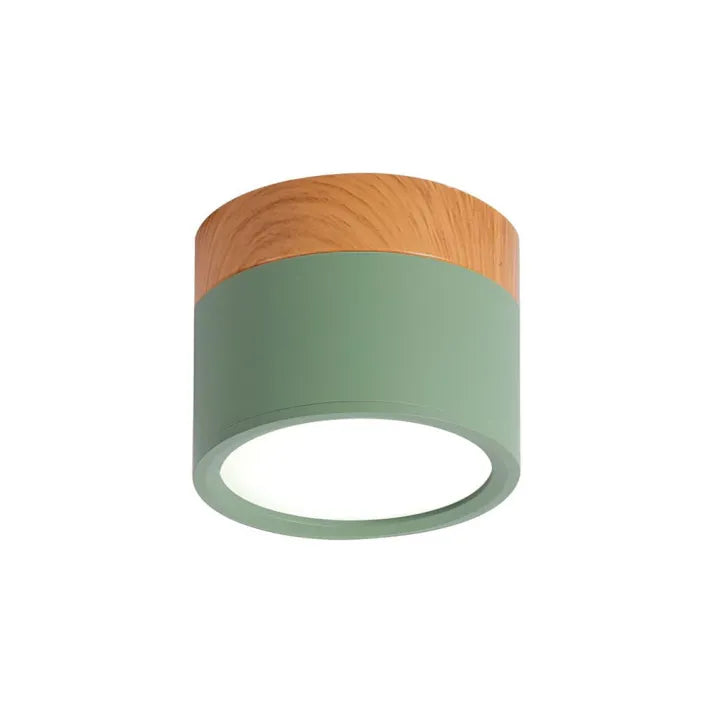 Virel Nordic LED-Deckenleuchte Minimalistisches zylindrisches Leuchtmittel | Snurv
