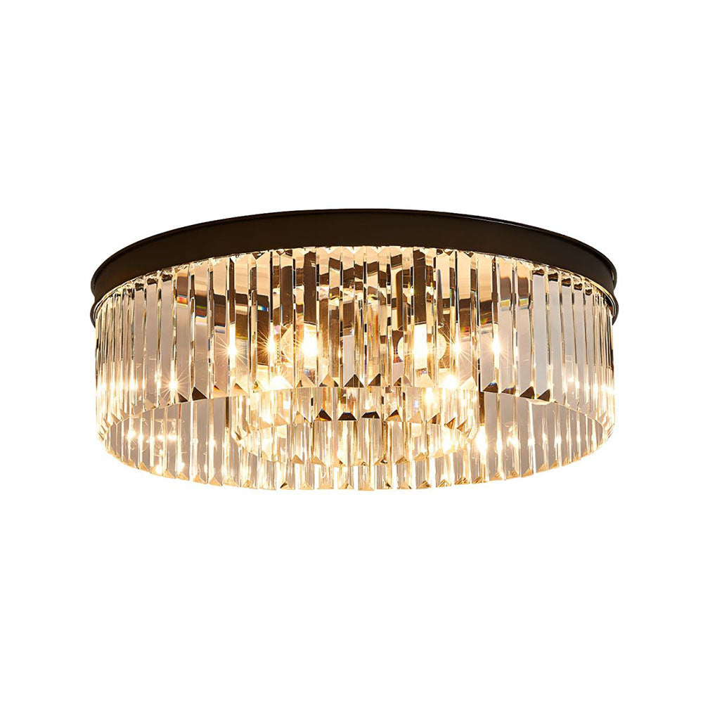 Stropní svítidlo Gold Crystal 40 cm 4x E14 obývací pokoj, chodba, ložnice
