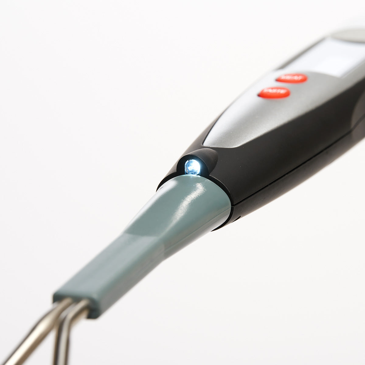 Stainless Steel BBQ Fork With Digital Thermometer And Grill Probe