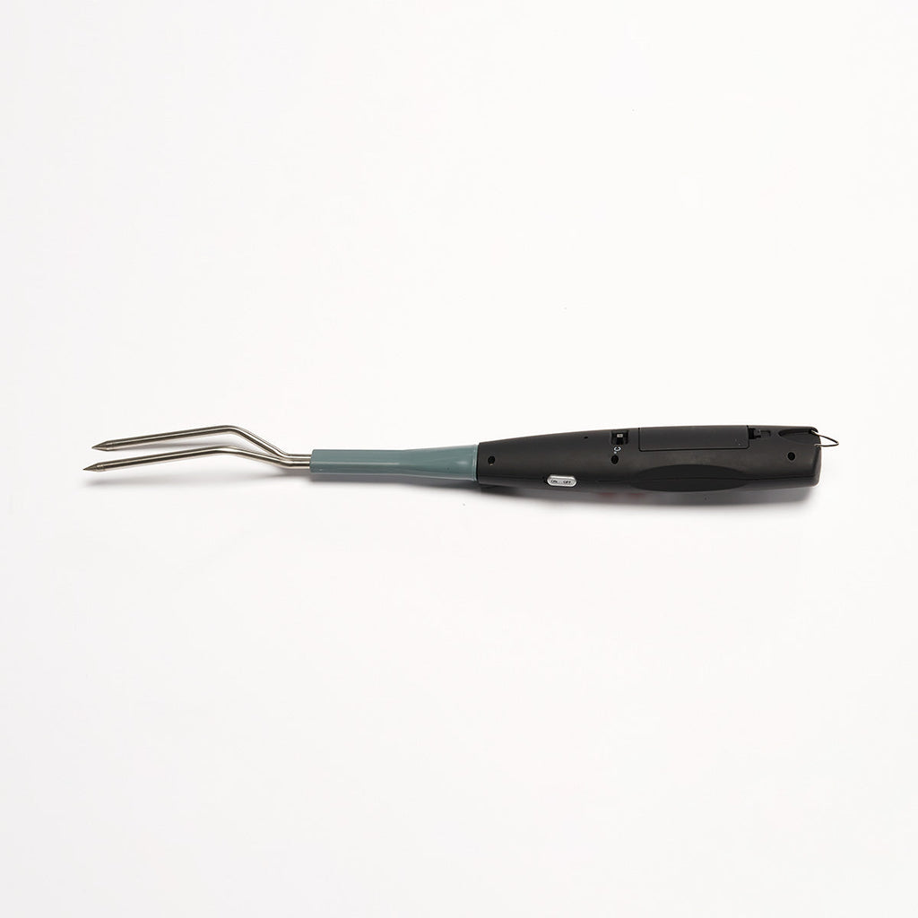 Stainless Steel BBQ Fork With Digital Thermometer And Grill Probe