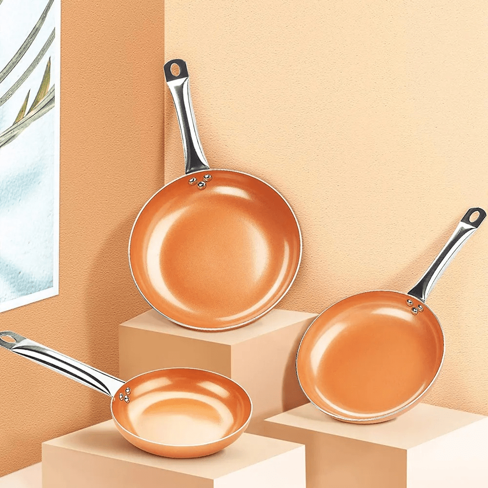 CopperCraft Pro pánev s nepřilnavým povrchem a rovnoměrným rozložením tepla