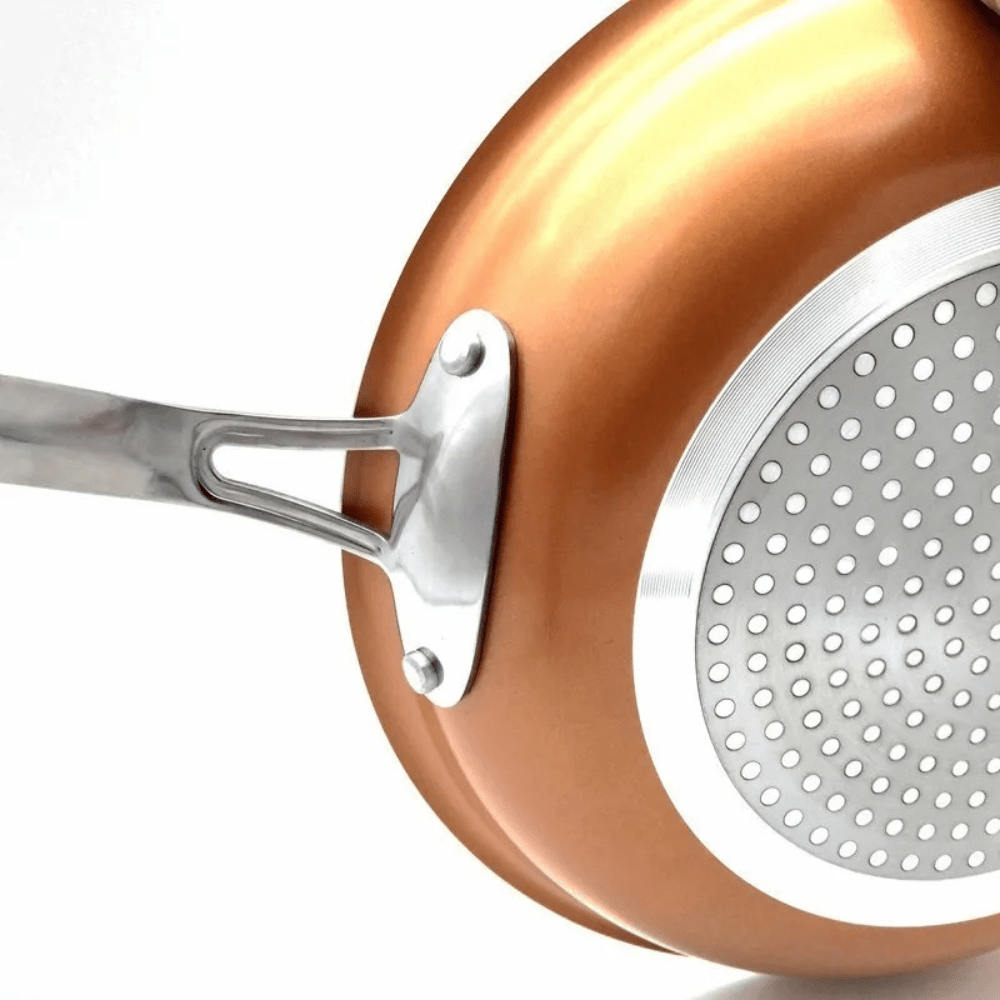 CopperCraft Pro pánev s nepřilnavým povrchem a rovnoměrným rozložením tepla