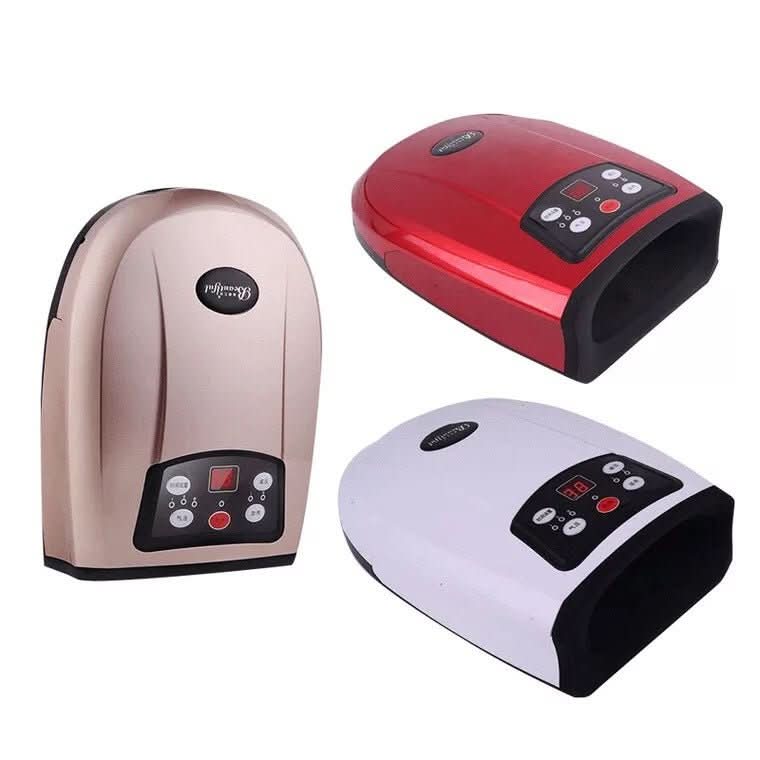 AeroPalm Trådløst Håndmassasjesystem med Luftkompresjon og Varme