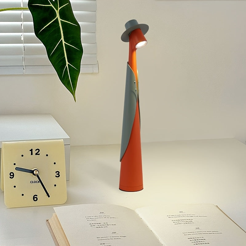 Creative Touch LED-Hutlicht Schreibtischlampe Wiederaufladbar