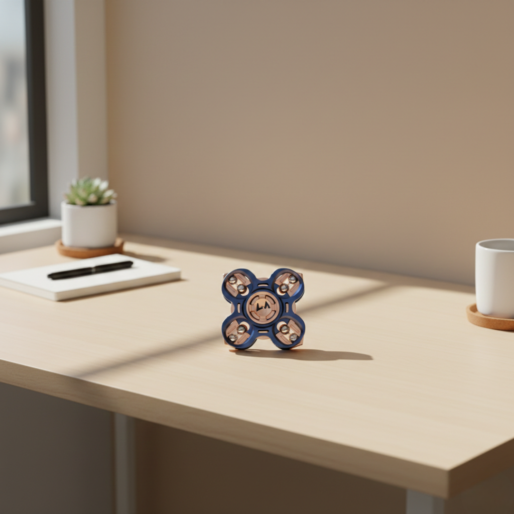 Metal Fidget Spinner til stressaflastning for voksne og teenagere | Rosalyssa