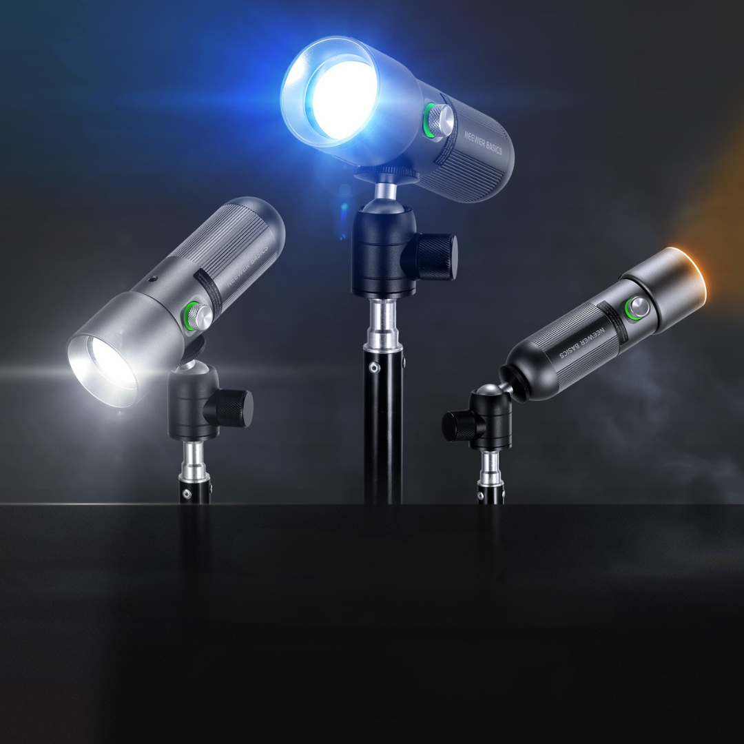 RGB-fotolamp voor fotografie en visuele content | Rosalyssa
