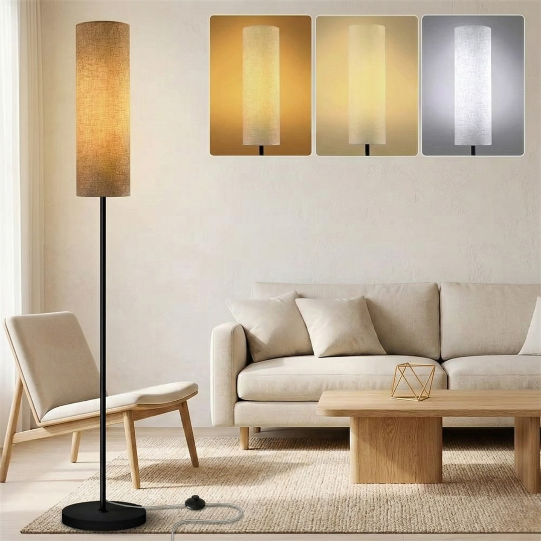 Dimmable LED Floor Lamp for Modern Ambient Lighting | Rosalyssa