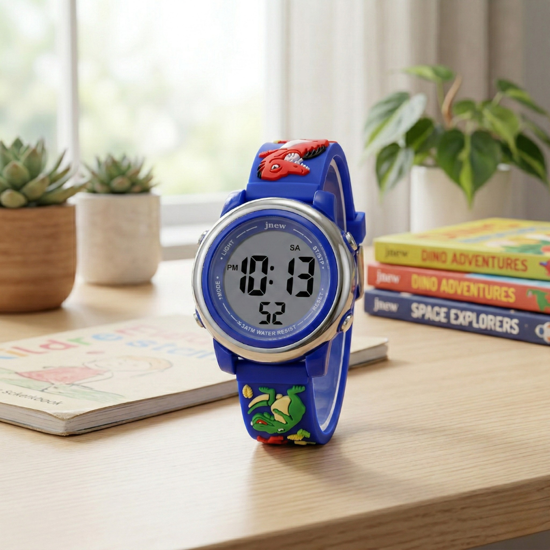 Vandtæt børne-smartwatch med alarm til unge elever | Rosalyssa