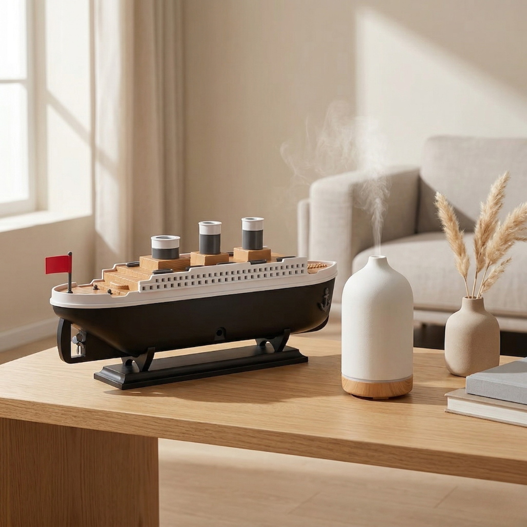 Smart Air Humidifier With Remote Control For Home Or Office Use | Rosalyssa