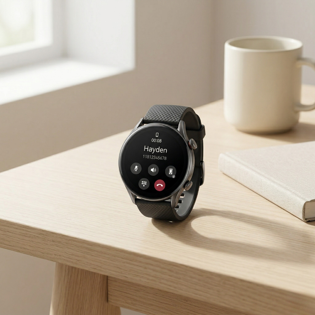 Fitness Smartwatch With AMOLED Display Activity Tracker And Bluetooth Watch | Rosalyssa