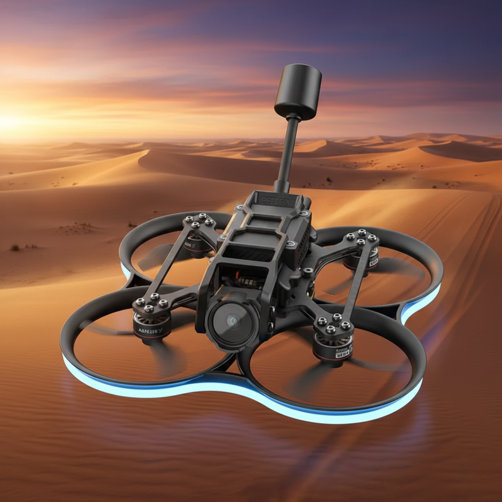 Drone FPV Brushless con sistema di illuminazione RGB per appassionati di quadricotteri | Rosalyssa