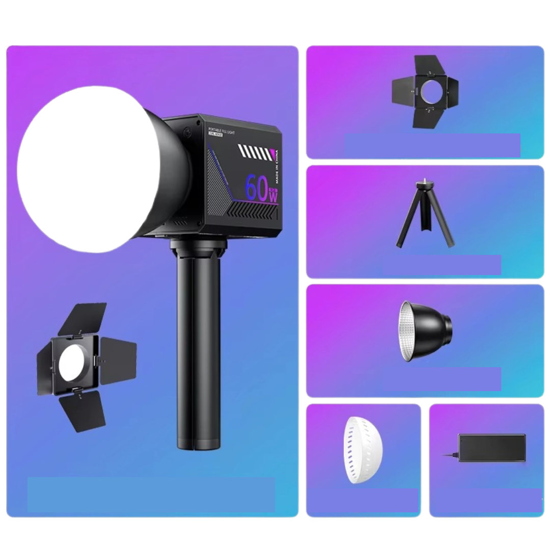 Portable RGB Video Light for Photography and Streaming | Rosalyssa