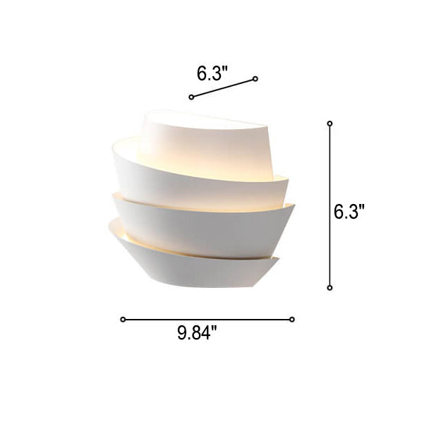 Nordella Nordic Wall Lamp With Two Iron Light Points