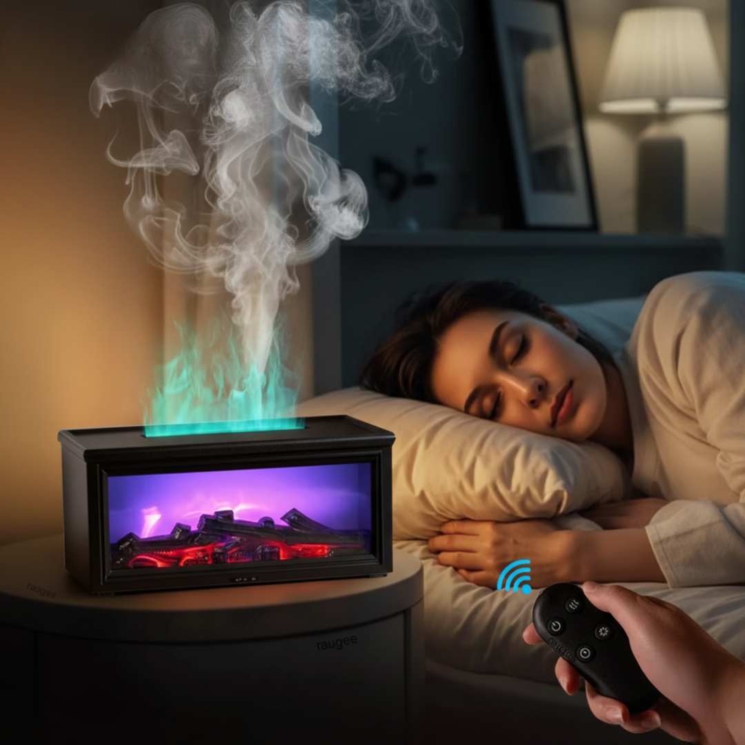 Flame Mist Ultrasonic Aroma Diffuser For Home Or Office | Rosalyssa