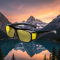 NoctiView Nachtsichtbrille mit HD-Gläsern und Blendschutz für sicheres Fahren bei Nacht