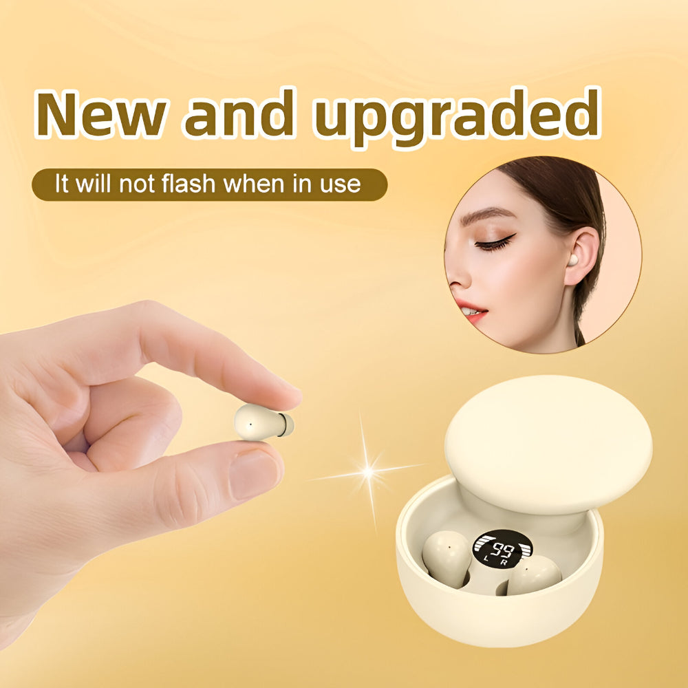 Compact Wireless In-Ear Earphones With Touch Controls Rechargeable