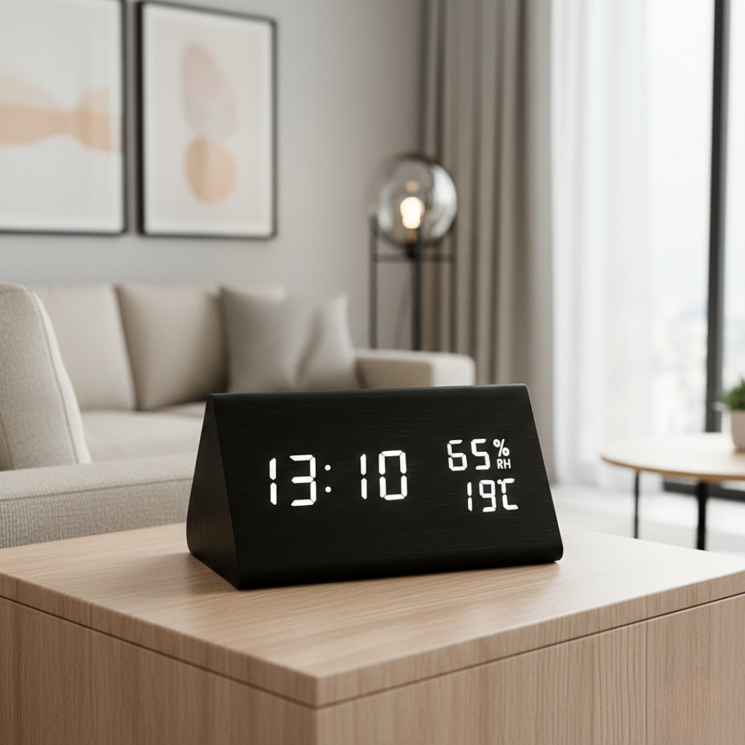 Sveglia digitale con display LED per casa o ufficio | Rosalyssa