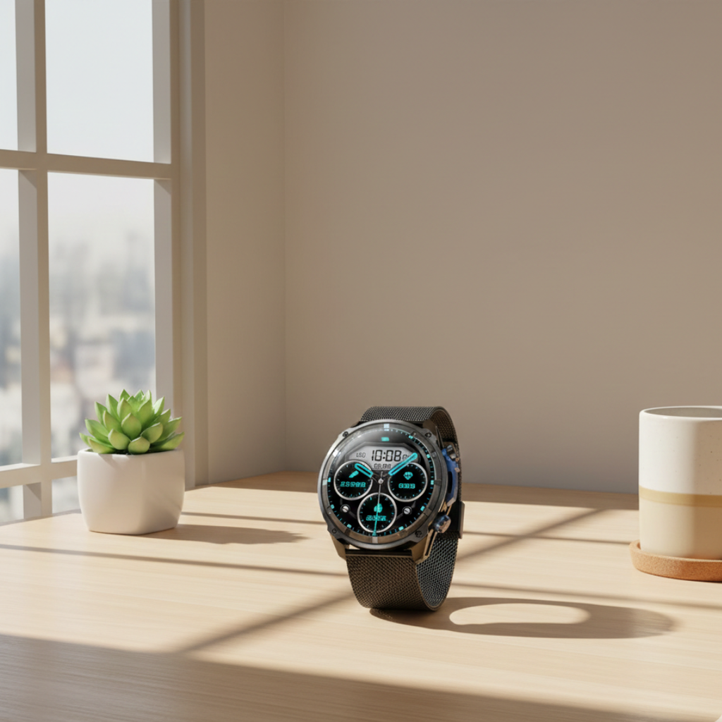 Smartwatch GPS impermeabile da esterno con mappe offline – Orologio attività | Rosalyssa