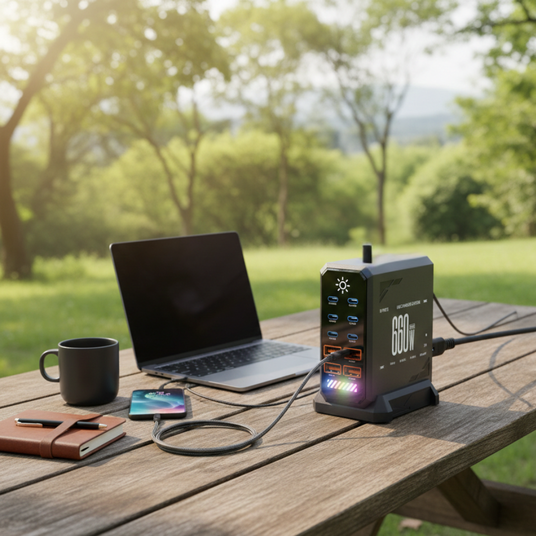 USB-C Charging Station for Multiple Devices and More | Rosalyssa