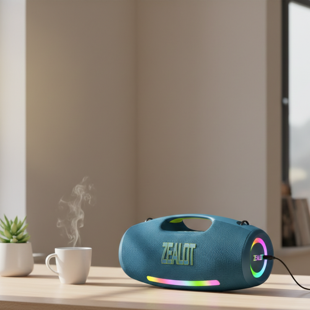 Kompaktní Bluetooth reproduktor Přenosný bezdrátový reproduktor pro každodenní použití | Rosalyssa