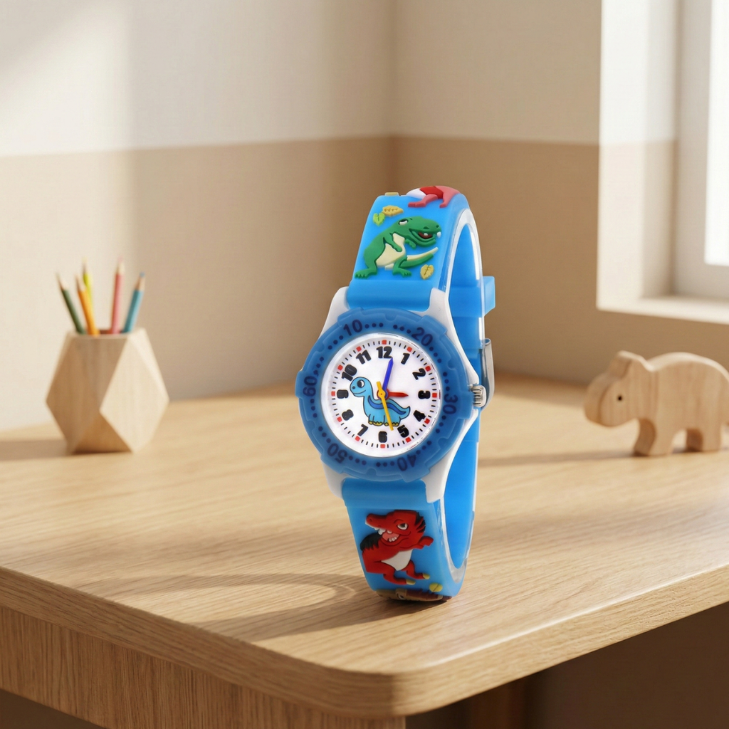 Dinosaur Quartz Kids Watch For Fun And Everyday Adventures | Rosalyssa